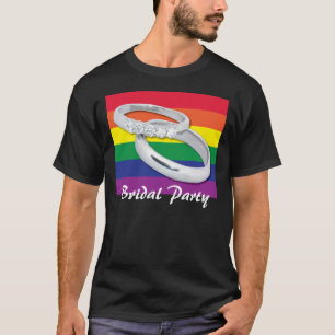 T-shirt Mariage gay lesbien