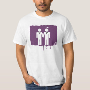 T-shirt MARIAGE GAY TOPPER HOMMES BLANC -.png