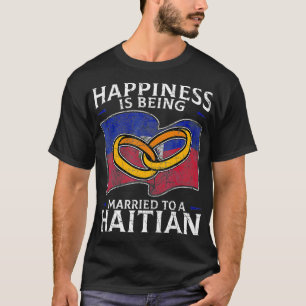 T-shirt Mariage haïtien Haïti Marié Patrimoine Marié Cultu