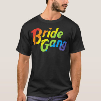 T-shirt Mariage lesbien LGBT Mariage gay Mariée Gang Prix