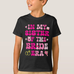 T-shirt Mariage Mariage Des Coeurs Fleurs Dans Ma Soeur De