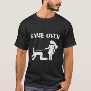T-shirt Mariage Mariage Marié Marié Mème Jeu Amusant sur