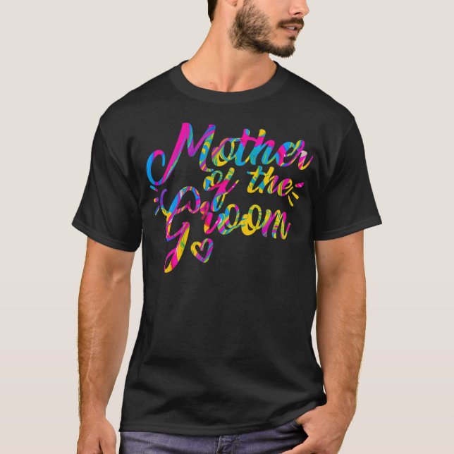T-shirt Mariage Matching Tee Mère de la Groom Soeur de (Devant)