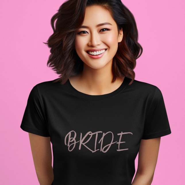 T-shirt Mariage noir marié (Créateur téléchargé)
