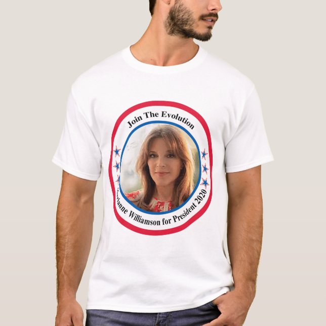 T-shirt Marianne Williamson (Devant)