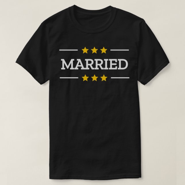 T-shirt Marié (Design devant)