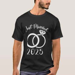 T-shirt Marié 2025 Cercles Mariages Correspondant Couple N