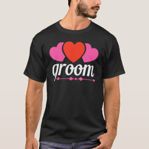 T-shirt Marié Homme Mignon Mariage Mariés Nouveaux Mariés