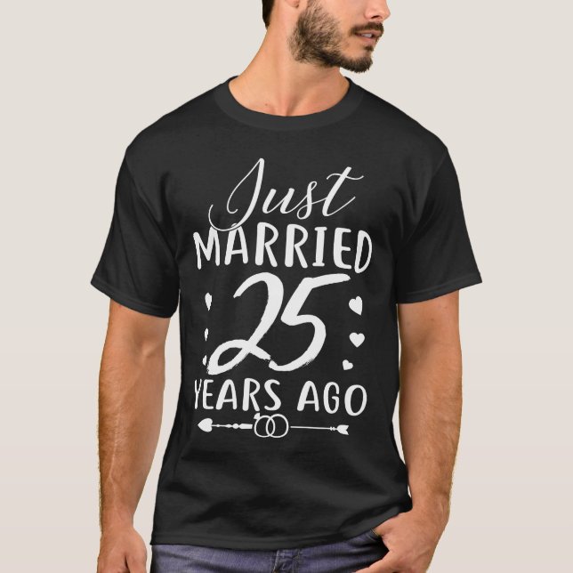 T-shirt Marié il y a 25 ans (Devant)