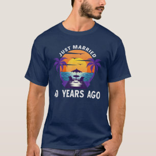 T-shirt Marié Il Y A 40 Ans, Le 40E Mariage Et