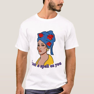 T-shirt Marie Laveau j'ai jeté un sort sur vous