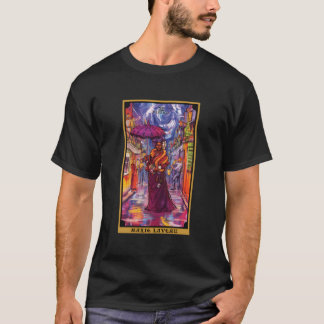 T-shirt Marie Laveau Justice Tarot Card Voodoo Witch New O