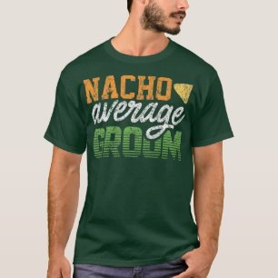T-shirt Marié pour hommes Nacho Gag Enterrement de vie de