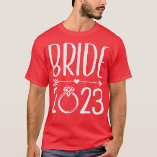 T-shirt Mariée 2023 Mariée en 2023 Mariage engagé