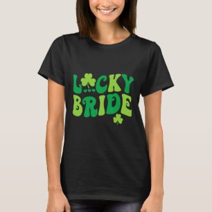 T-shirt Mariée Chanceuse Marié Couples Mariage Corresponda