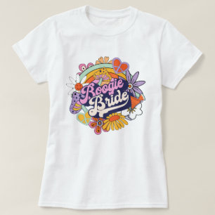 T-shirt Mariée de Boogie Groovy des années 70 ID929