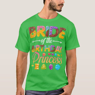 T-shirt Mariée de la Princesse d'Anniversaire Donut Fille