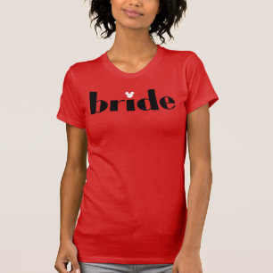 T-shirt Mariée de la souris minnie de Disney