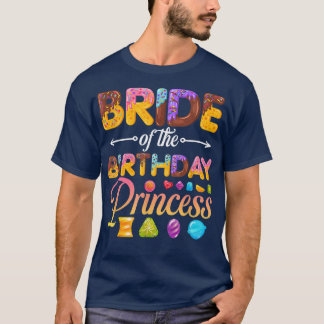 T-shirt Mariée De L'Anniversaire Princesse Donut Fille Ann