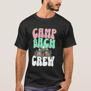 T-shirt Mariée de l'équipe de camp Bach Enterrement de vie