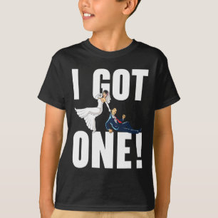 T-shirt Mariée Et Marié Jour De Mariage Mariage Juste Mari