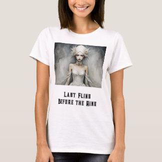 T-shirt Mariée gothique