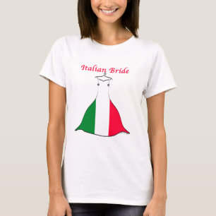 T-shirt Mariée italienne