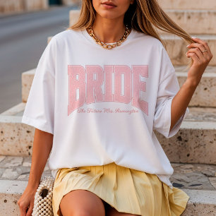 T-shirt Mariée LACE Tenue de fête de fiançailles Enterreme