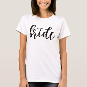 T-shirt Mariée Lettrée