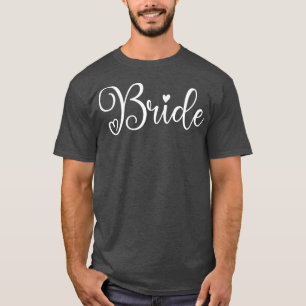 T-shirt Mariée Mignonne Femme Drôle de Mariage et Enterrem