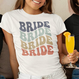 T-shirt Mariée Rétro