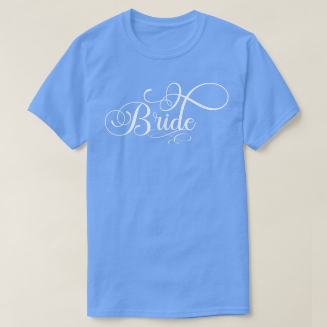 T-shirt Mariée (Soirée de Mariage) (Design devant)