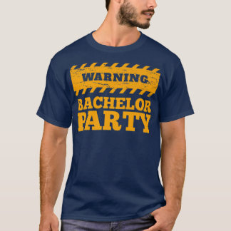 T-shirt MariéGarçons d'honneur de mariageAvertissement drô