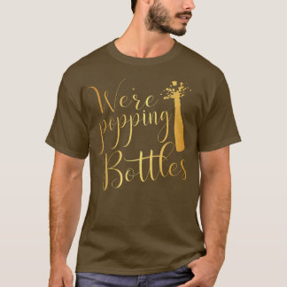 T-shirt Mariés qui font sauter des bouchonsEngagement de l