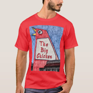 T-shirt Marietta Georgia Gros restaurant de poulet peintur
