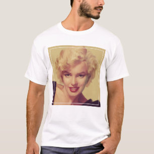 T-shirt Marilyn dans le noir