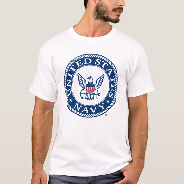 T-shirt Marine américaine | Navy Alt Emblem (Devant)