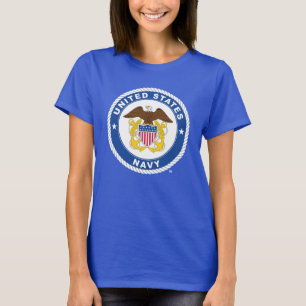 T-shirt Marine américaine Officier Crest