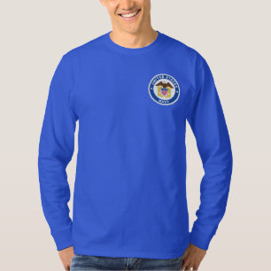 T-shirt Marine américaine Officier Crest