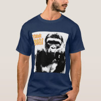 Marine Blue Gorilla Pop Art élégant tendance moder