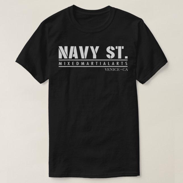 T-shirt Marine Street Royaume MIXED MARTIAL ART Midi Arts  (Design devant)