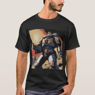 T-shirt Marine Universe du futur