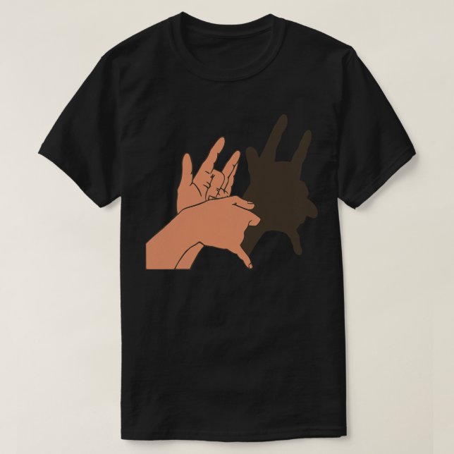 T-shirt Marionnette Devil Shadow (Design devant)