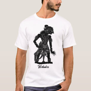 T-shirt Marionnette d'Ombre de Wayang Kulit Werkudoro