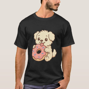 T-shirt Marionnette mignonne avec beignet - Sweet Treat De
