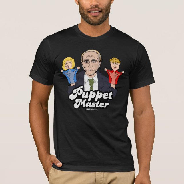 T-shirt Marionnette Poutine principal (Devant)