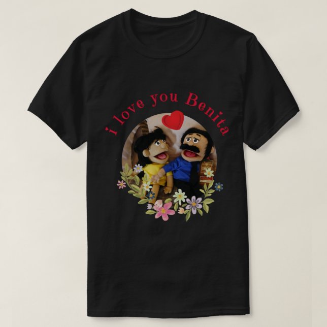 T-shirt Marionnettes Awkward Benita (Design devant)