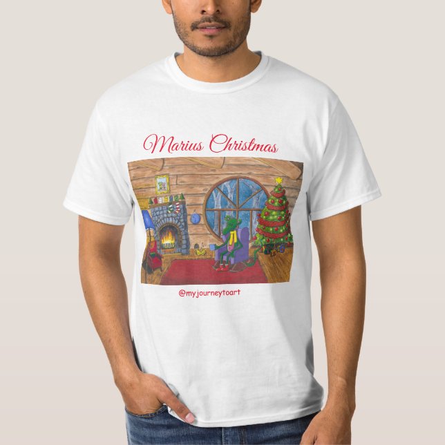 T-shirt Marius Christmas Shirt (Devant)
