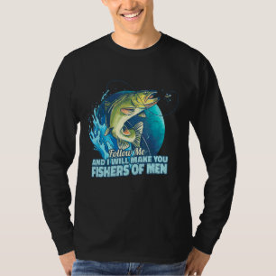 T-shirt Mark 117 Verse Chrétien Disciplines Pêcheurs De M