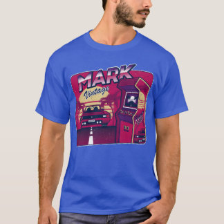 T-shirt Mark Personalized Vintage Gamer 80s 90s